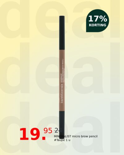 MINERALIST micro brow pencil #Taupe 1 u