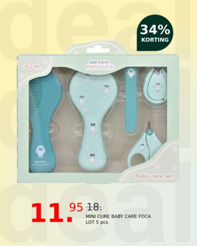 MINI CURE BABY CARE FOCA LOT 5 pcs