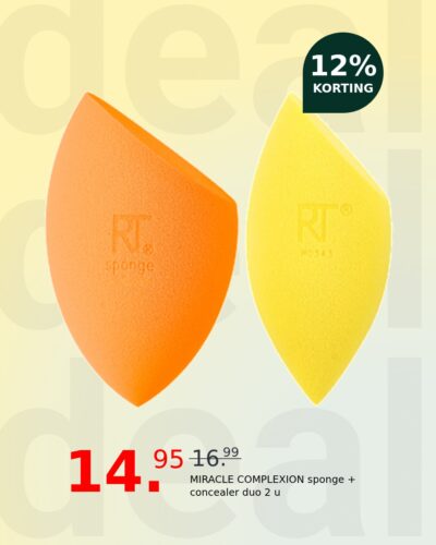 MIRACLE COMPLEXION sponge + concealer duo 2 u