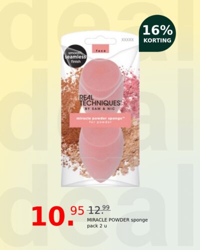 MIRACLE POWDER sponge pack 2 u