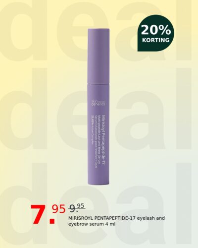 MIRISROYL PENTAPEPTIDE-17 eyelash and eyebrow serum 4 ml