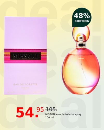 MISSONI eau de toilette spray 100 ml