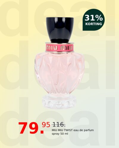 MIU MIU TWIST eau de parfum spray 50 ml