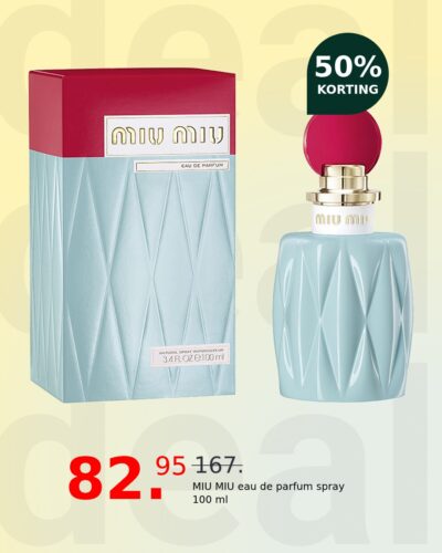 MIU MIU eau de parfum spray 100 ml