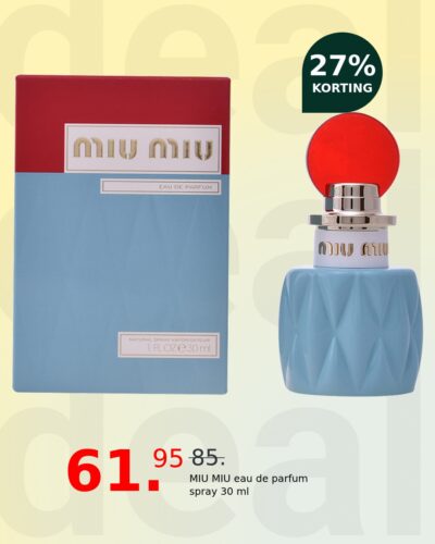 MIU MIU eau de parfum spray 30 ml