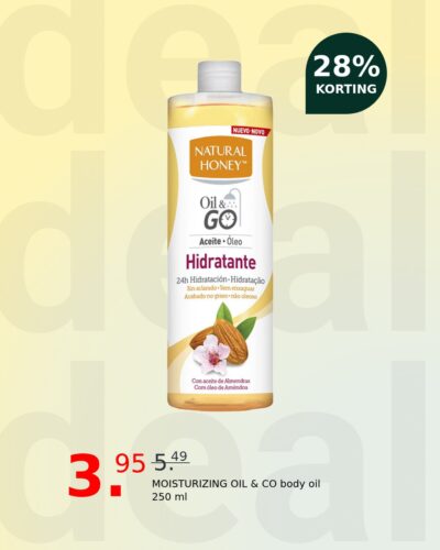 MOISTURIZING OIL & CO body oil 250 ml