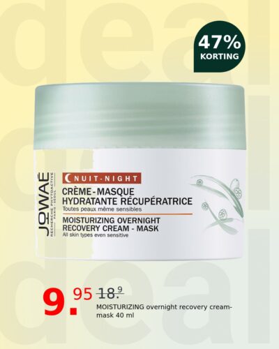 MOISTURIZING overnight recovery cream-mask 40 ml
