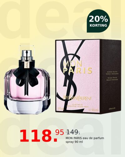 MON PARIS eau de parfum spray 90 ml