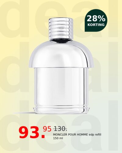 MONCLER POUR HOMME edp refill 150 ml