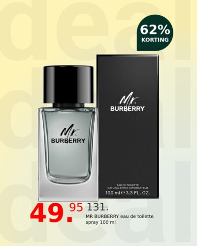 MR BURBERRY eau de toilette spray 100 ml