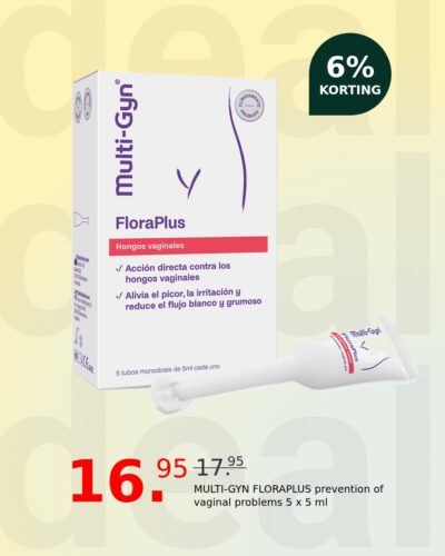 MULTI-GYN FLORAPLUS prevention of vaginal problems 5 x 5 ml