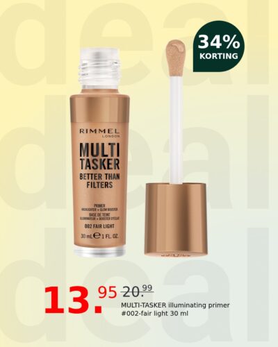 MULTI-TASKER illuminating primer #002-fair light 30 ml