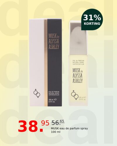 MUSK eau de parfum spray 100 ml