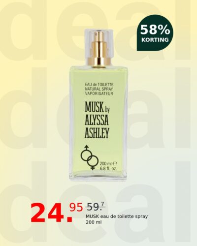 MUSK eau de toilette spray 200 ml