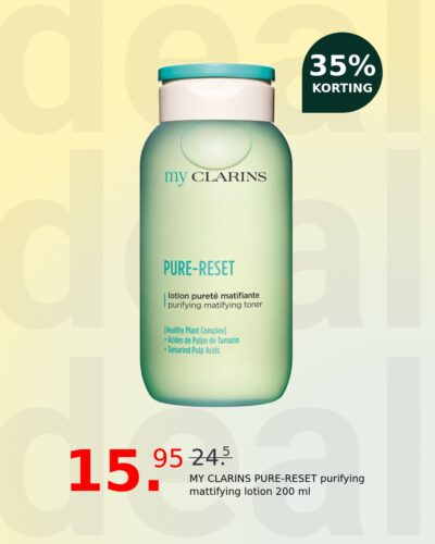 MY CLARINS PURE-RESET purifying mattifying lotion 200 ml