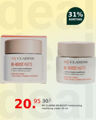 MY CLARINS RE-BOOST moisturizing mattifying cream 50 ml