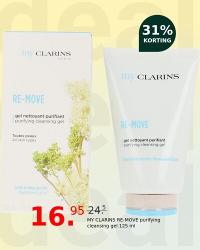 MY CLARINS RE-MOVE purifying cleansing gel 125 ml