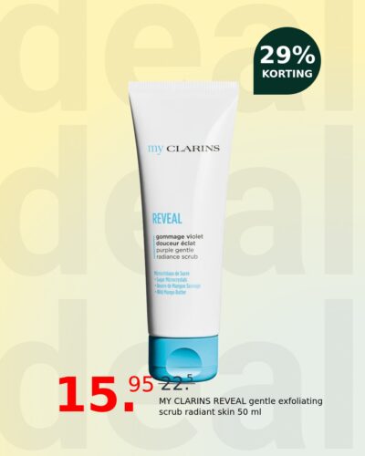 MY CLARINS REVEAL gentle exfoliating scrub radiant skin 50 ml