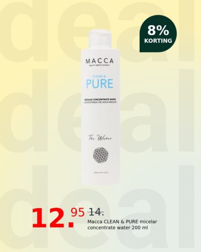 Macca CLEAN & PURE micelar concentrate water 200 ml