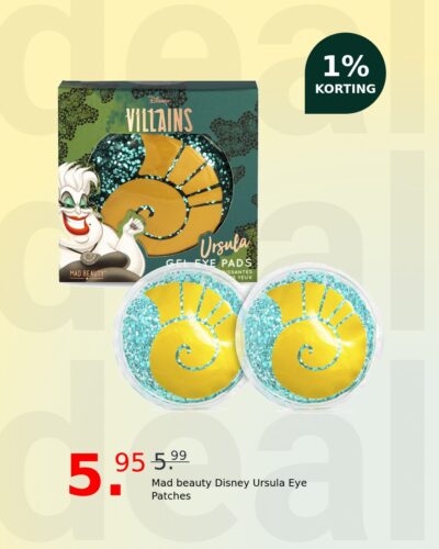 Mad beauty Disney Ursula Eye Patches