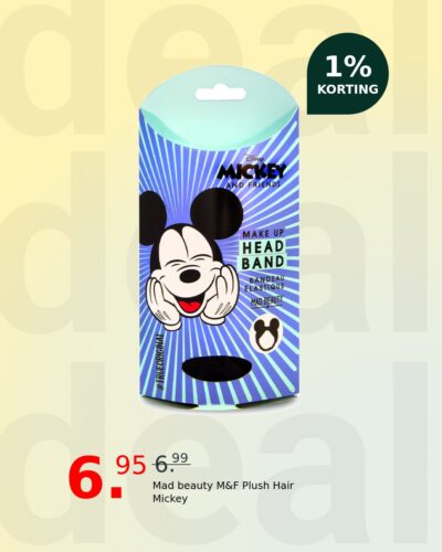 Mad beauty M&F Plush Hair Mickey