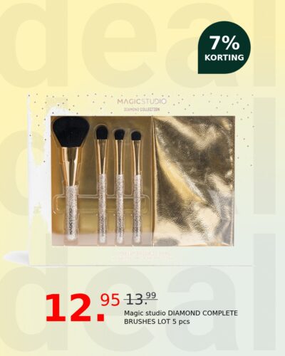 Magic studio DIAMOND COMPLETE BRUSHES LOT 5 pcs