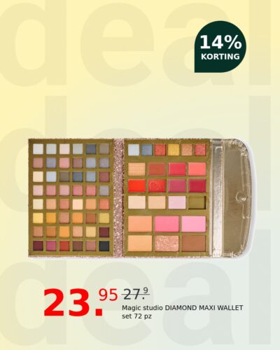 Magic studio DIAMOND MAXI WALLET set 72 pz