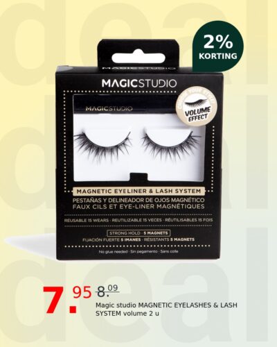 Magic studio MAGNETIC EYELASHES & LASH SYSTEM volume 2 u
