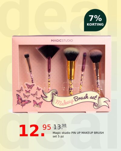 Magic studio PIN UP MAKEUP BRUSH set 5 pz