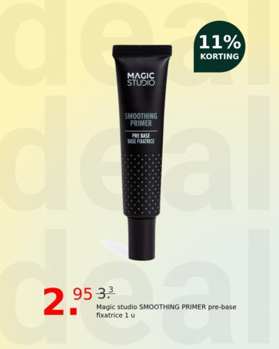 Magic studio SMOOTHING PRIMER pre-base fixatrice 1 u