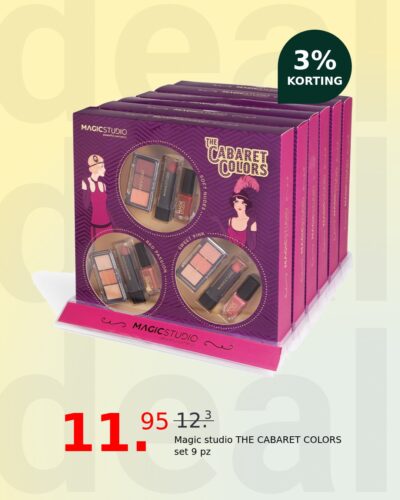 Magic studio THE CABARET COLORS set 9 pz