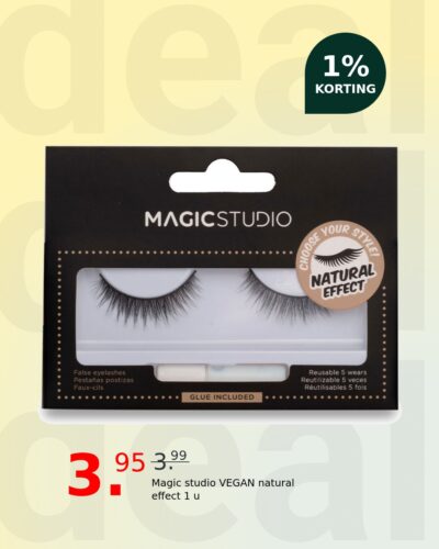 Magic studio VEGAN natural effect 1 u