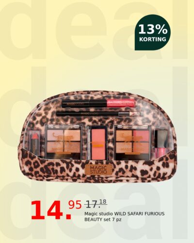 Magic studio WILD SAFARI FURIOUS BEAUTY set 7 pz