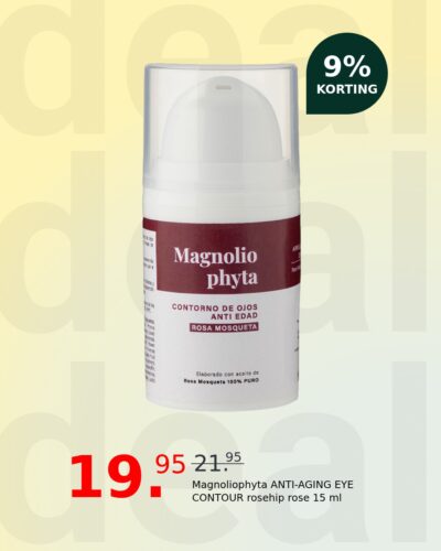 Magnoliophyta ANTI-AGING EYE CONTOUR rosehip rose 15 ml