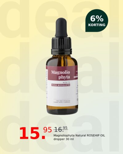 Magnoliophyta Natural ROSEHIP OIL dropper 30 ml
