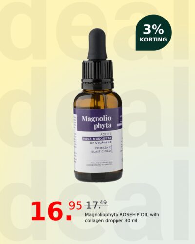 Magnoliophyta ROSEHIP OIL with collagen dropper 30 ml