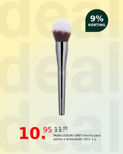 Maiko LUXURY GREY brocha para polvos y bronceador 1011 1 u