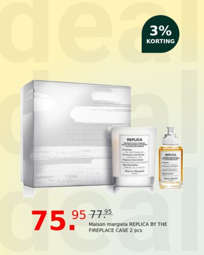 Maison margiela REPLICA BY THE FIREPLACE CASE 2 pcs