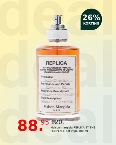 Maison margiela REPLICA BY THE FIREPLACE edt vapo 100 ml