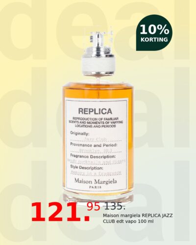 Maison margiela REPLICA JAZZ CLUB edt vapo 100 ml