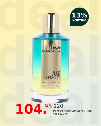 Mancera AOUD LEMON MINT edp vapo 120 ml