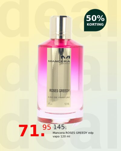 Mancera ROSES GREEDY edp vapo 120 ml