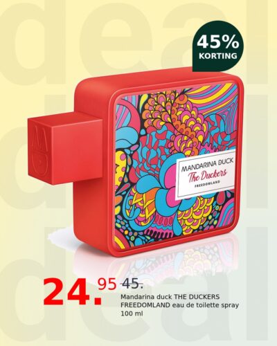 Mandarina duck THE DUCKERS FREEDOMLAND eau de toilette spray 100 ml