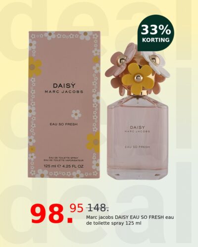 Marc jacobs DAISY EAU SO FRESH eau de toilette spray 125 ml