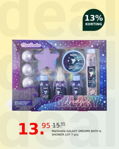 Martinelia GALAXY DREAMS BATH & SHOWER LOT 7 pcs