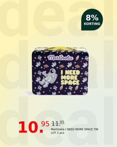 Martinelia I NEED MORE SPACE TIN LOT 2 pcs