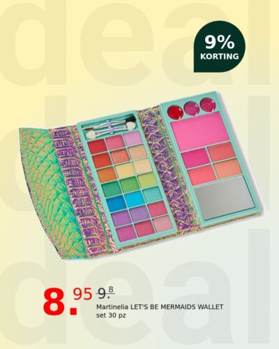 Martinelia LET'S BE MERMAIDS WALLET set 30 pz