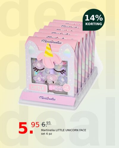 Martinelia LITTLE UNICORN FACE set 6 pz