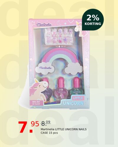 Martinelia LITTLE UNICORN NAILS CASE 15 pcs