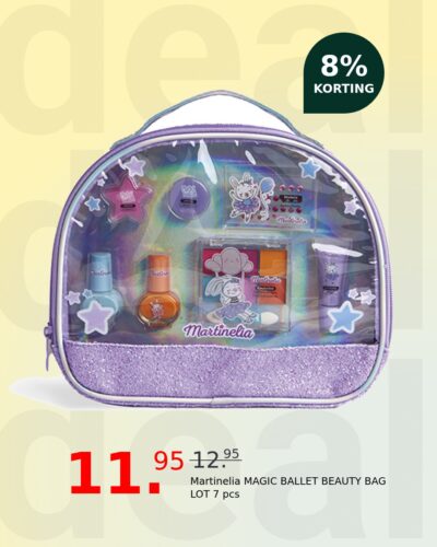 Martinelia MAGIC BALLET BEAUTY BAG LOT 7 pcs